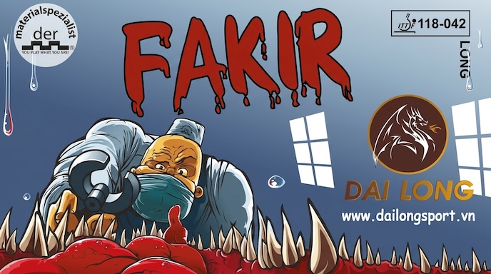 Giới thiệu về Mặt Vợt Bóng Bàn Fakir (gai dài) của Der Materialspezialist (2026)