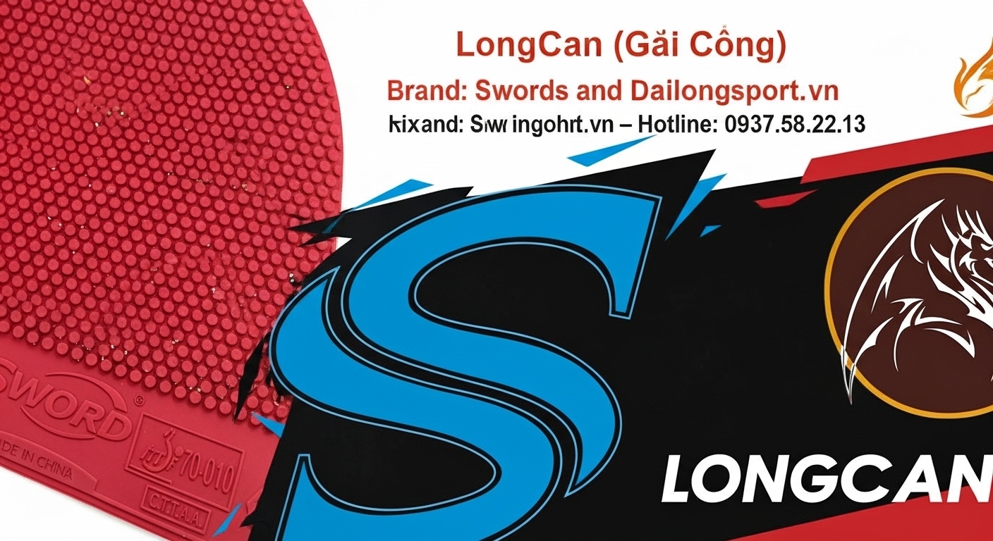 Mặt Vợt Bóng Bàn Sword LongCan