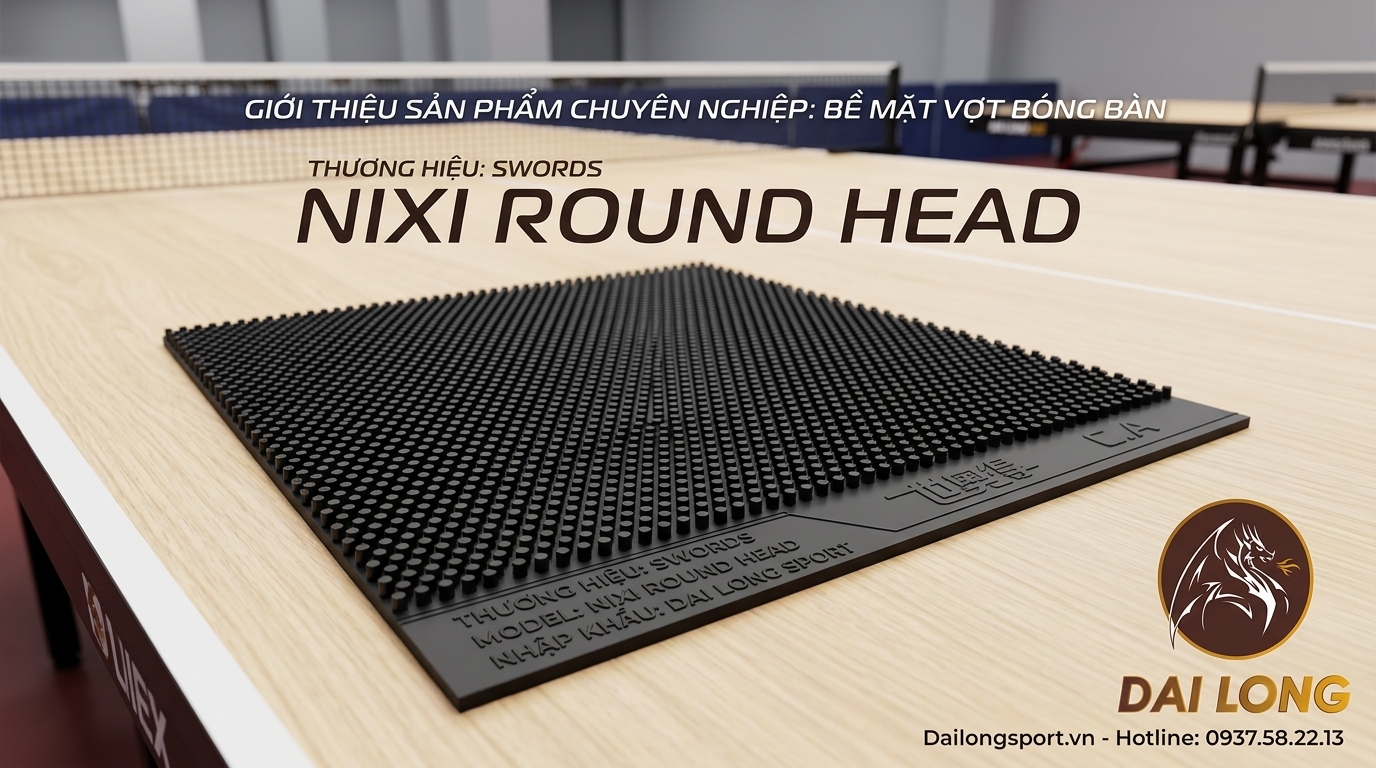 Mặt Vợt Bóng Bàn Sword Nixi Đầu Trò