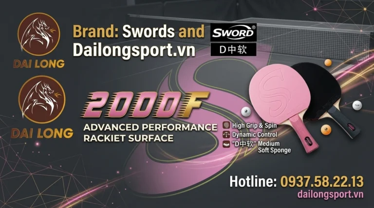 Mặt Vợt Bóng Bàn Sword 2000F