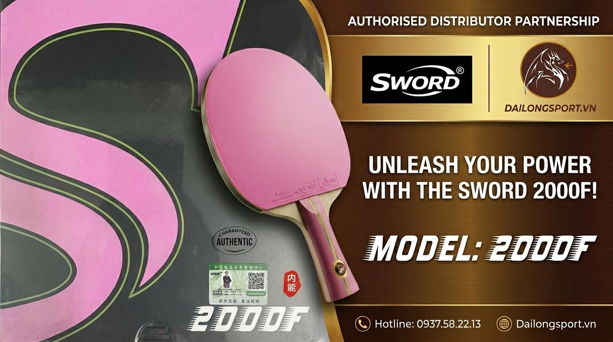Mặt Vợt Bóng Bàn Sword 2000F