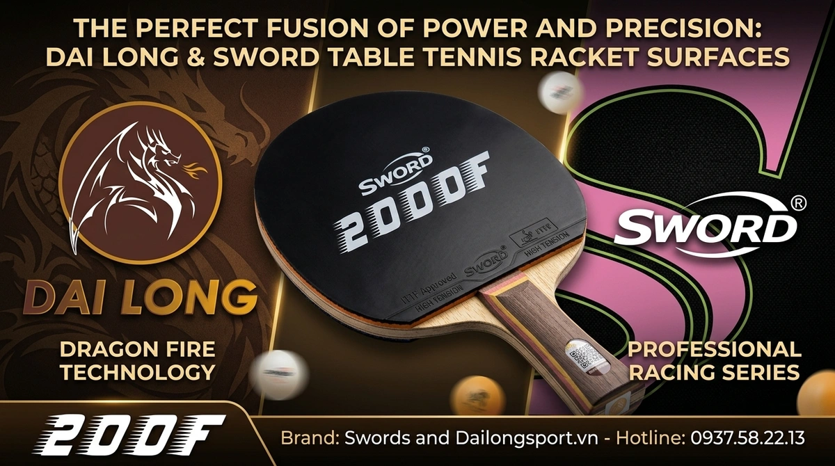 Mặt Vợt Bóng Bàn Sword 2000F