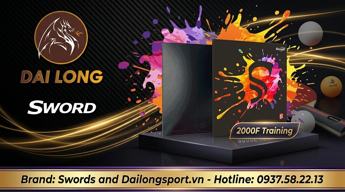 Mặt Vợt Bóng Bàn Sword 2000F Training