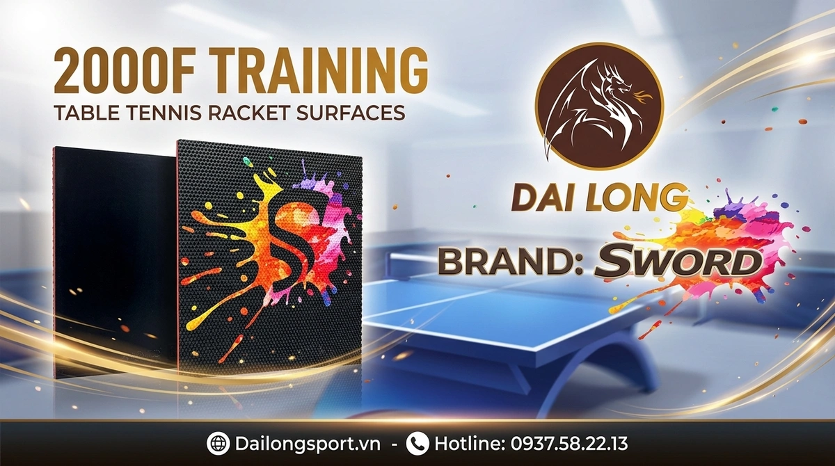 Mặt Vợt Bóng Bàn Sword 2000F Training