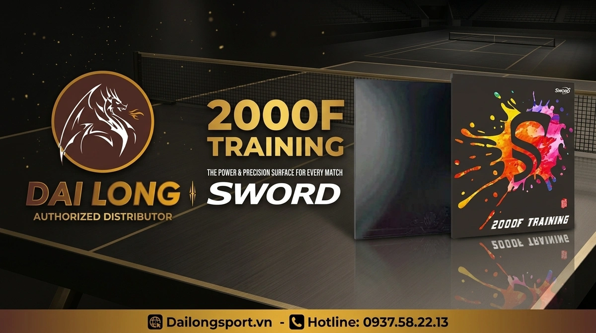 Mặt Vợt Bóng Bàn Sword 2000F Training