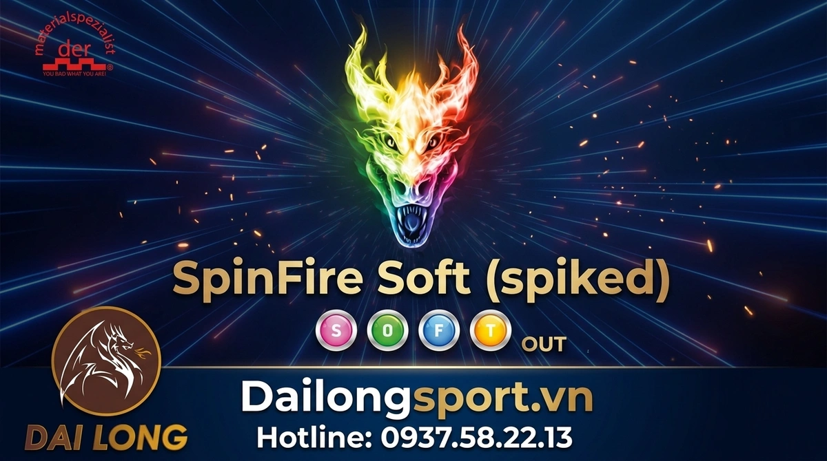 Mặt Vợt Gai Công Der-materialspezialist Spinfire Soft