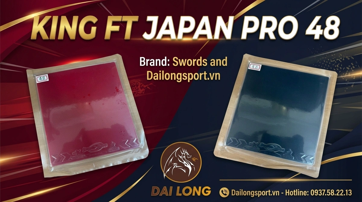 Mặt Vợt Bóng Bàn Sword King FT Japan Pro 48