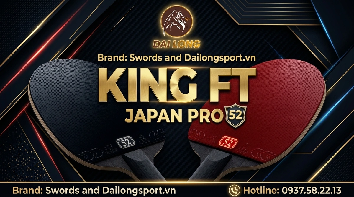 Mặt Vợt Bóng Bàn Sword King Japan Pro 52