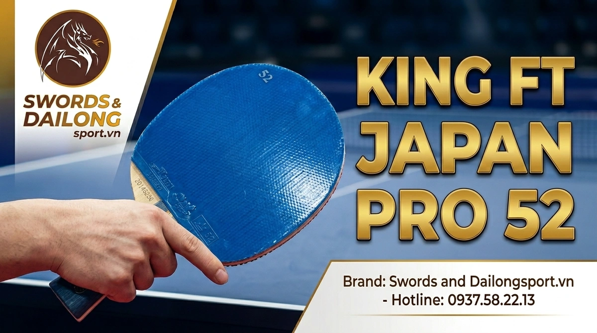 Mặt Vợt Bóng Bàn Sword King Japan Pro 52