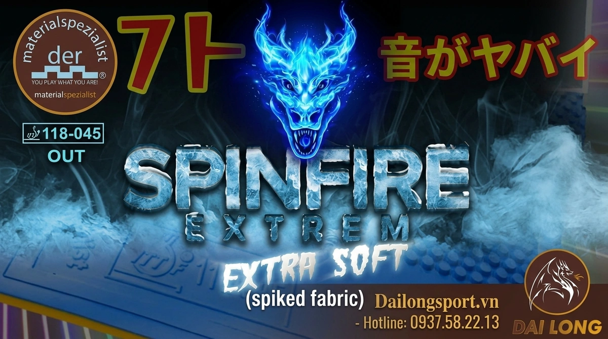 Mặt Vợt Bóng Bàn SPINFIRE EXTREM EXTRA SOFT