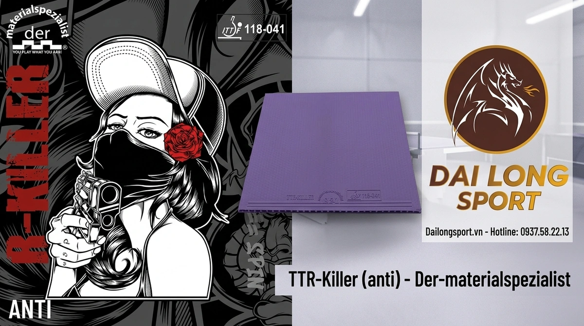 Mặt Vợt Bóng Bàn TTR-Killer Soft (Anti)