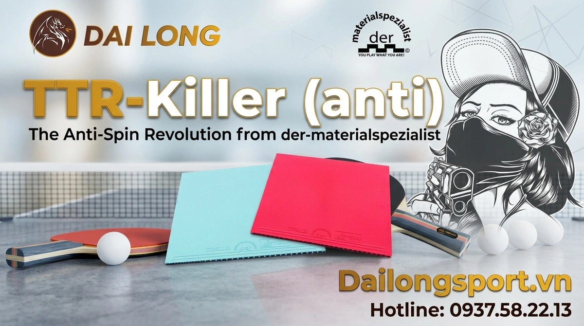 Mặt Vợt Bóng Bàn TTR-Killer Soft (Anti)