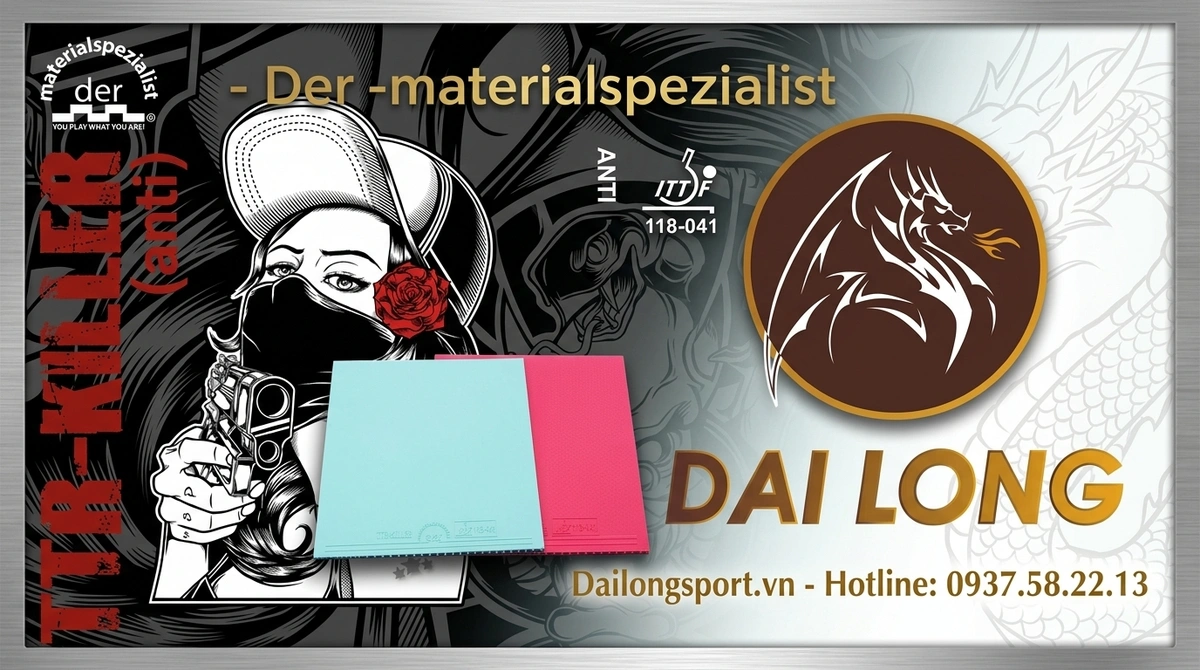 Mặt Vợt Bóng Bàn TTR-Killer Soft (Anti)