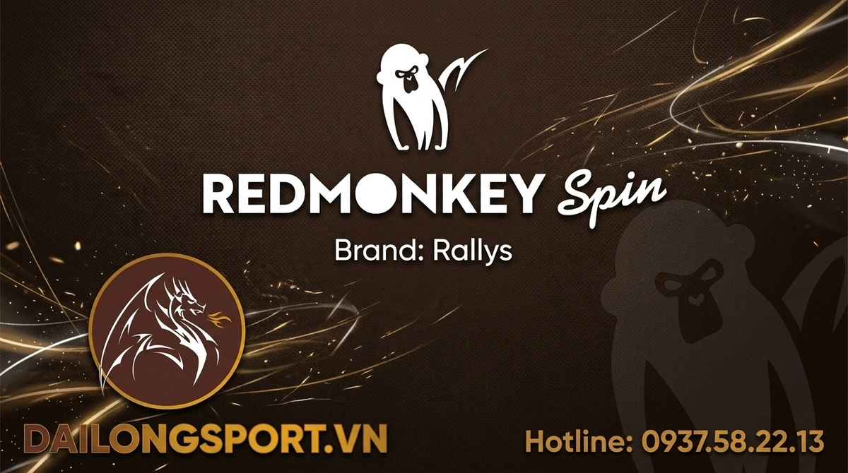 Mặt Vợt Bóng Bàn Redmonkey Spin (Rallys)