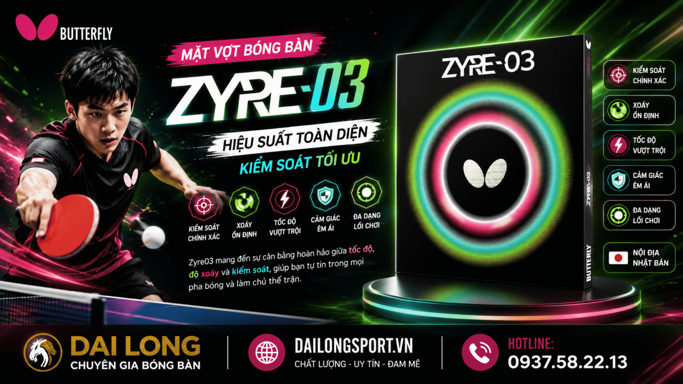 Mặt vợt bóng bàn Zyre03