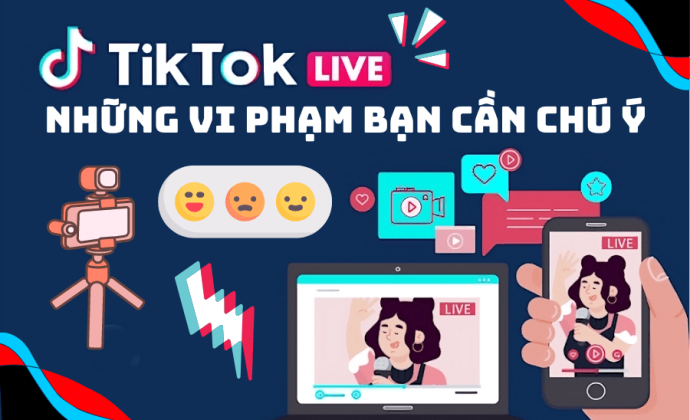Những vi phạm bạn cần chú ý khi Livestream trên TikTok
