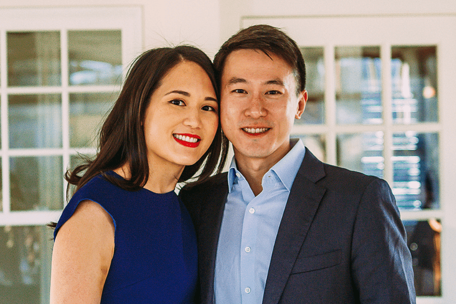 Shou Zi Chew cùng vợ, Vivian Kao