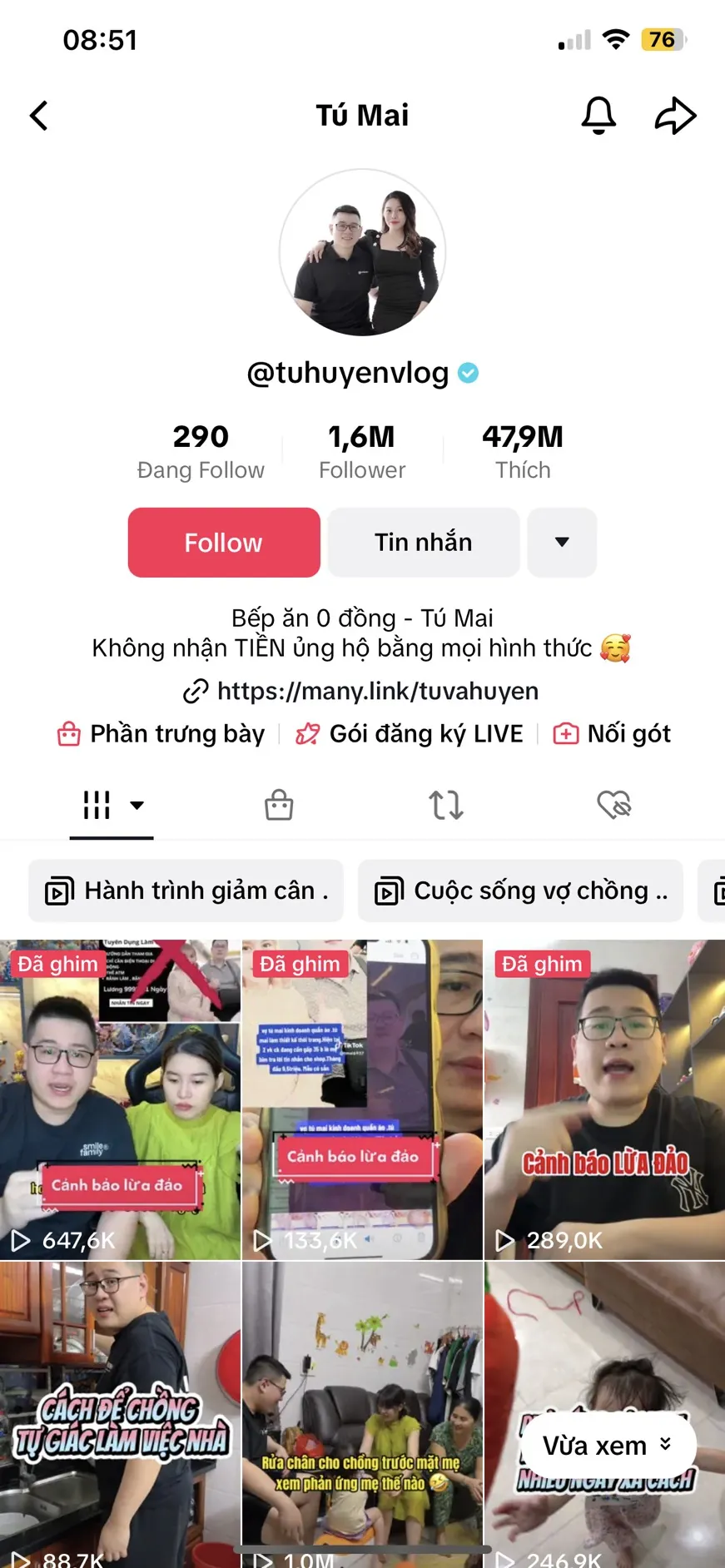 TikTok tích xanh (19)