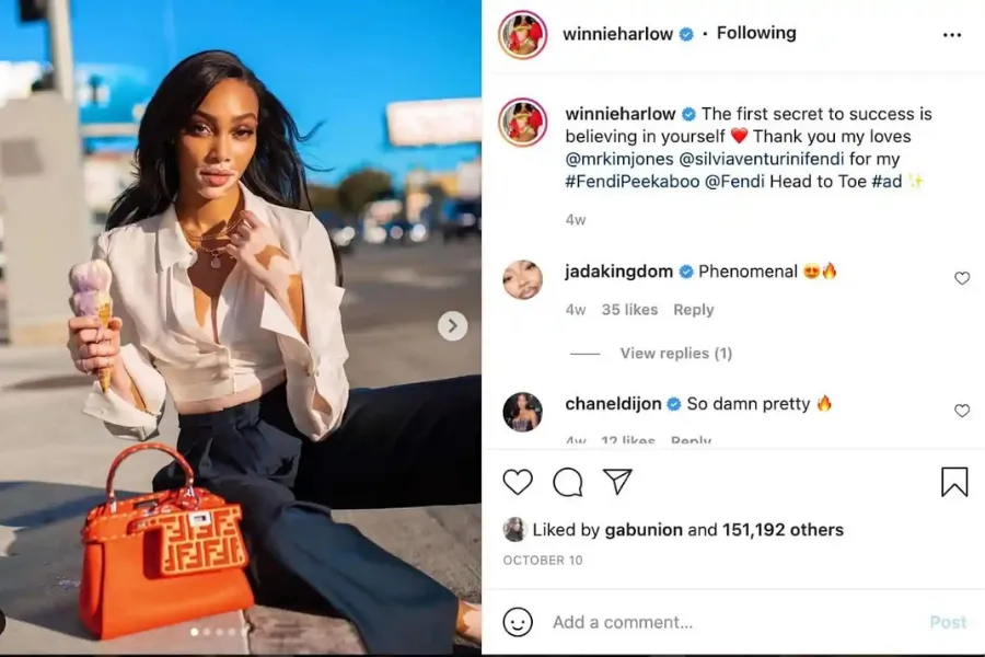 Celebrity influencers