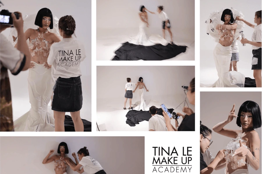 Gái bưng bê trở thành "bà trùm" make up