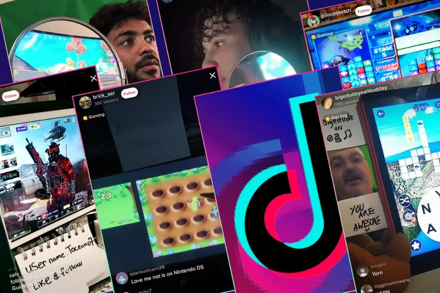 live TikTok chơi game