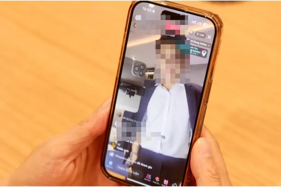 Hoạt động lừa đảo trên livestream Tiktok