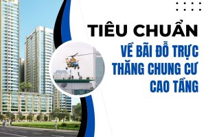 xây bãi đỗ trực thăng chung cư