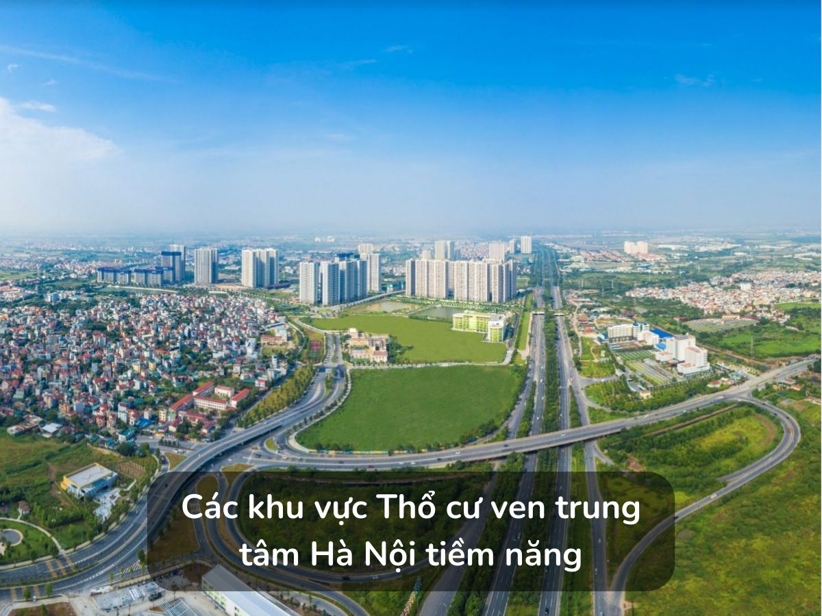 Các khu vực thổ cư 