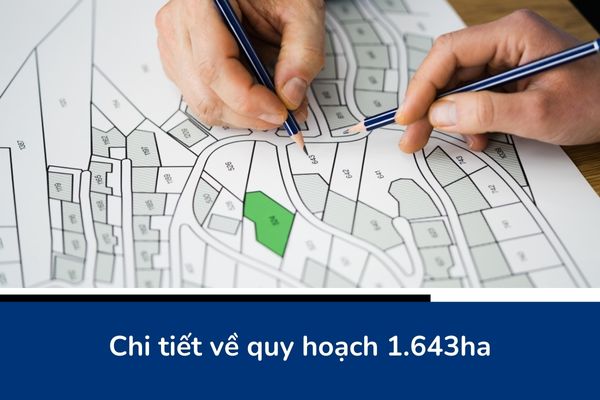 Chi tiết về quy hoạch 1.643ha