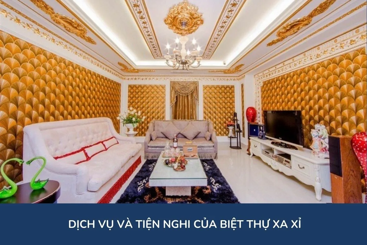 Dịch vụ và tiện nghi của biệt thự xa xỉ