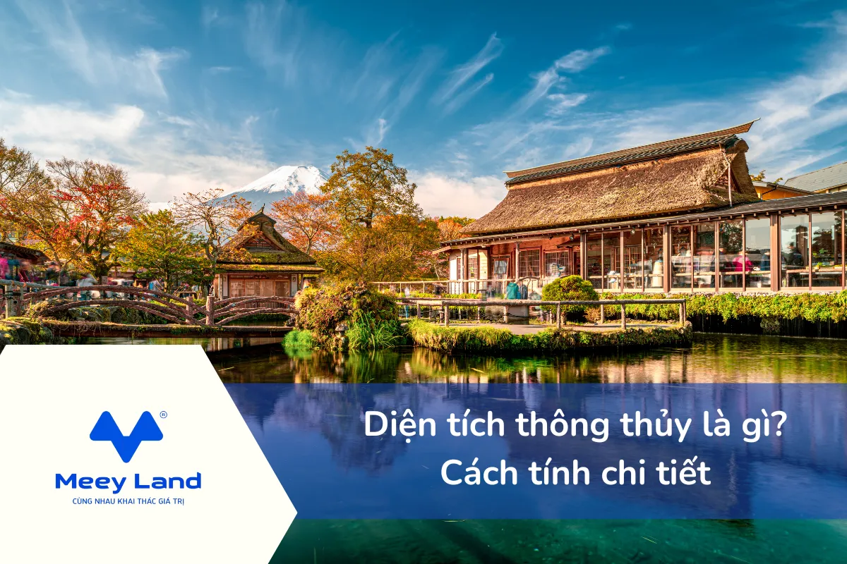 Diện tích thông thủy là gì Cách tính chi tiết và chính xác