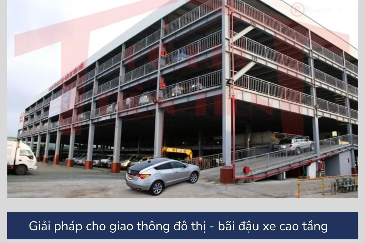 Giải pháp cho giao thông đô thị - bãi đậu xe cao tầng