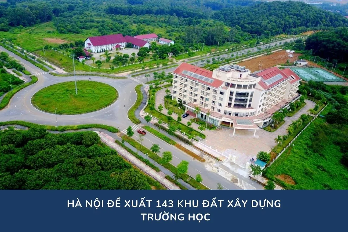 Hà Nội đề xuất 143 khu đất xây dựng trường học