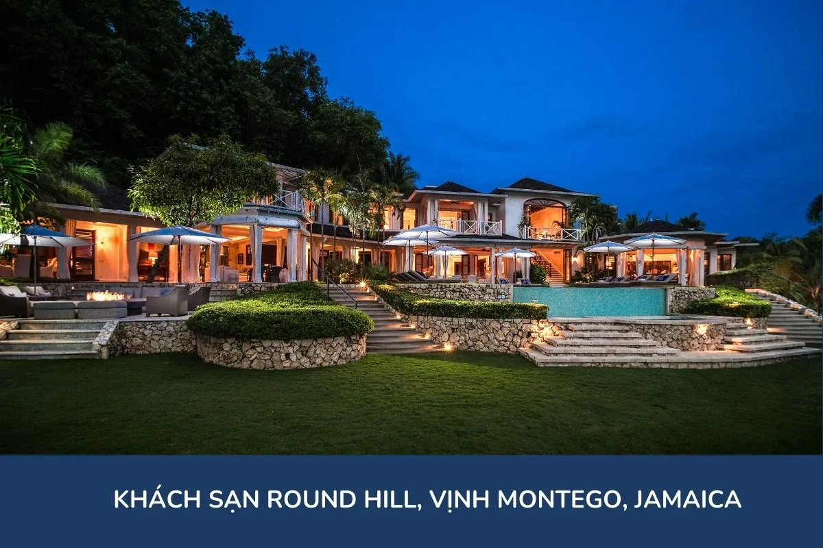 Khách sạn Round Hill, vịnh Montego, Jamaica