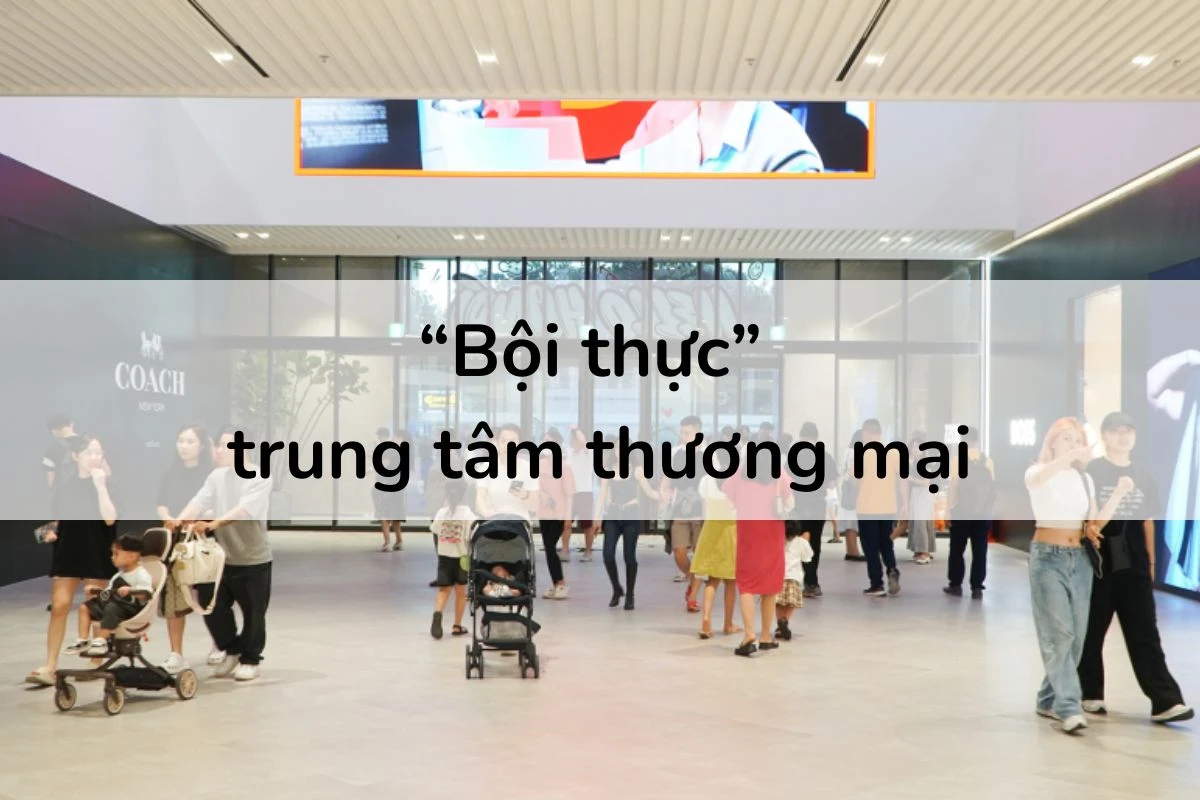 "Bội thực" trung tâm thương mại