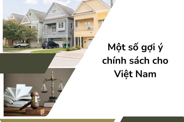 Một số gợi ý chính sách cho Việt Nam