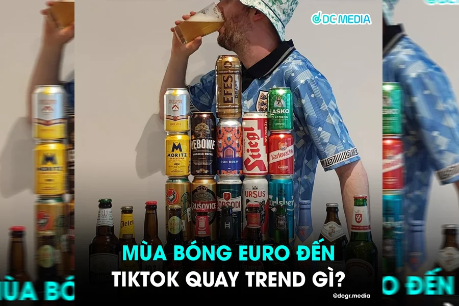 Mùa bóng Euro đến TikTok quay trend gì?
