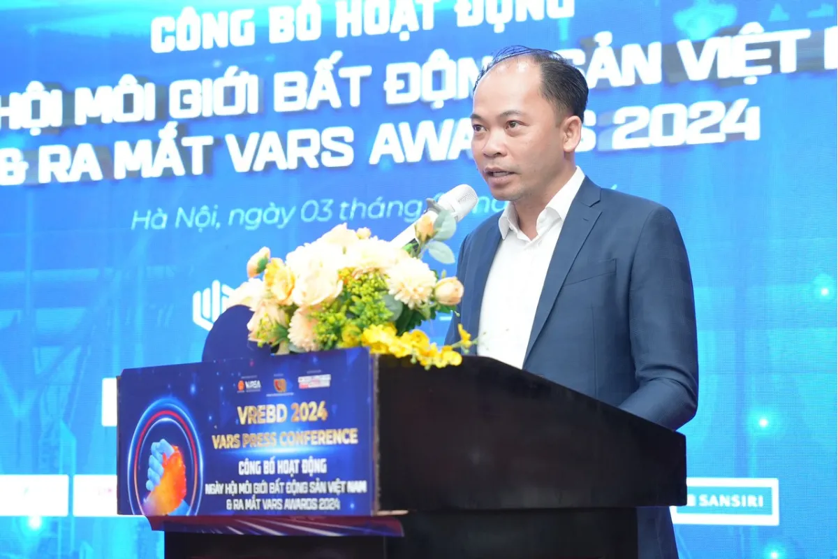 Ông Trần Văn Bình – Phó Chủ tịch kiêm Tổng Thư ký VARS, Trưởng Ban tổ chức “Ngày hội Môi giới bất động sản Việt Nam”.