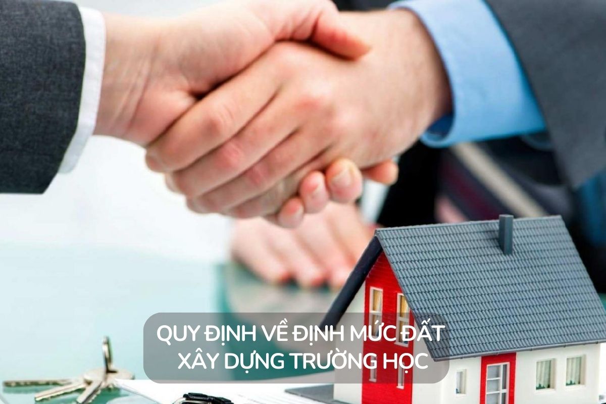 Quy định về định mức đất xây dựng trường học