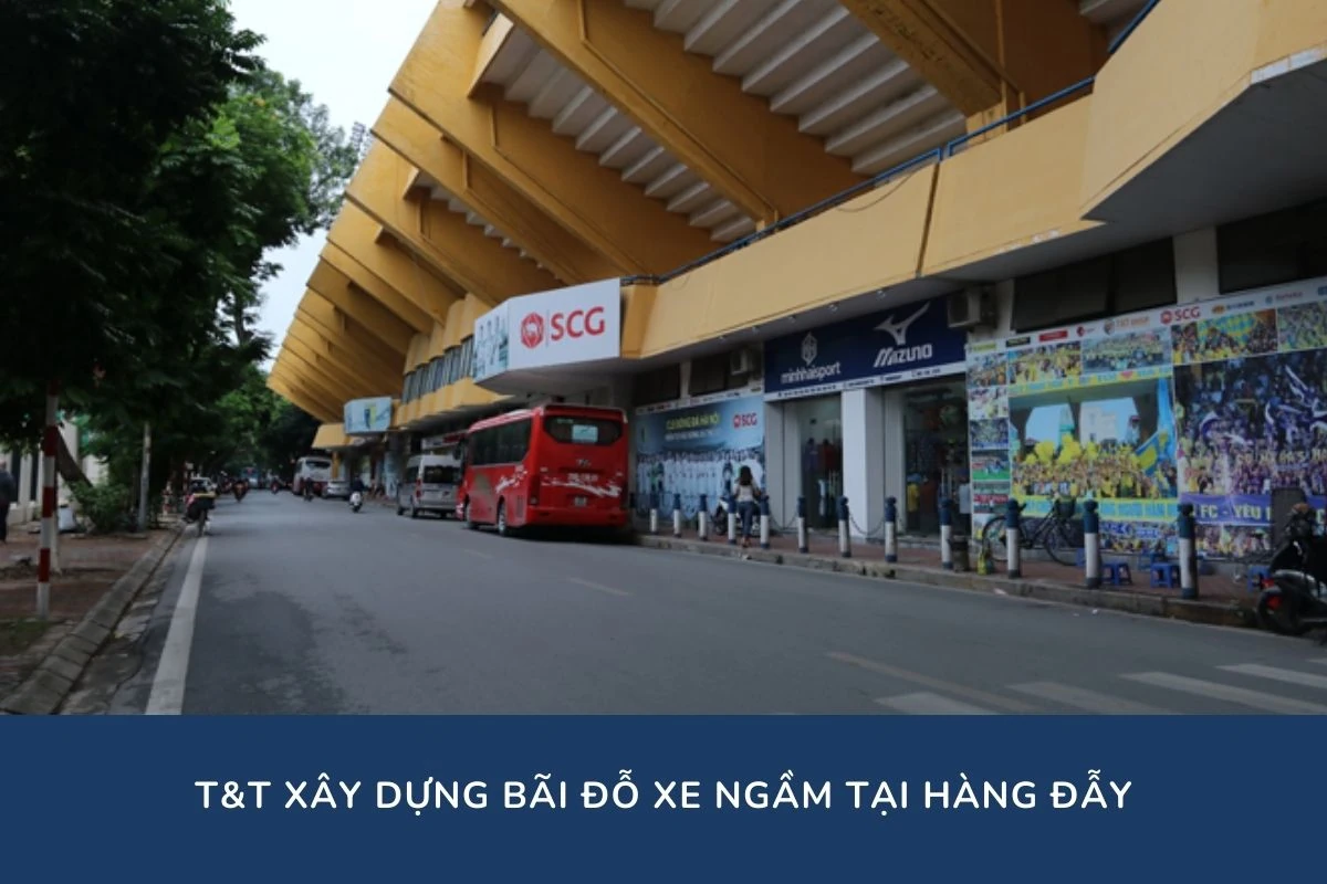 T&T xây dựng bãi đỗ xe ngầm tại Hàng Đẫy