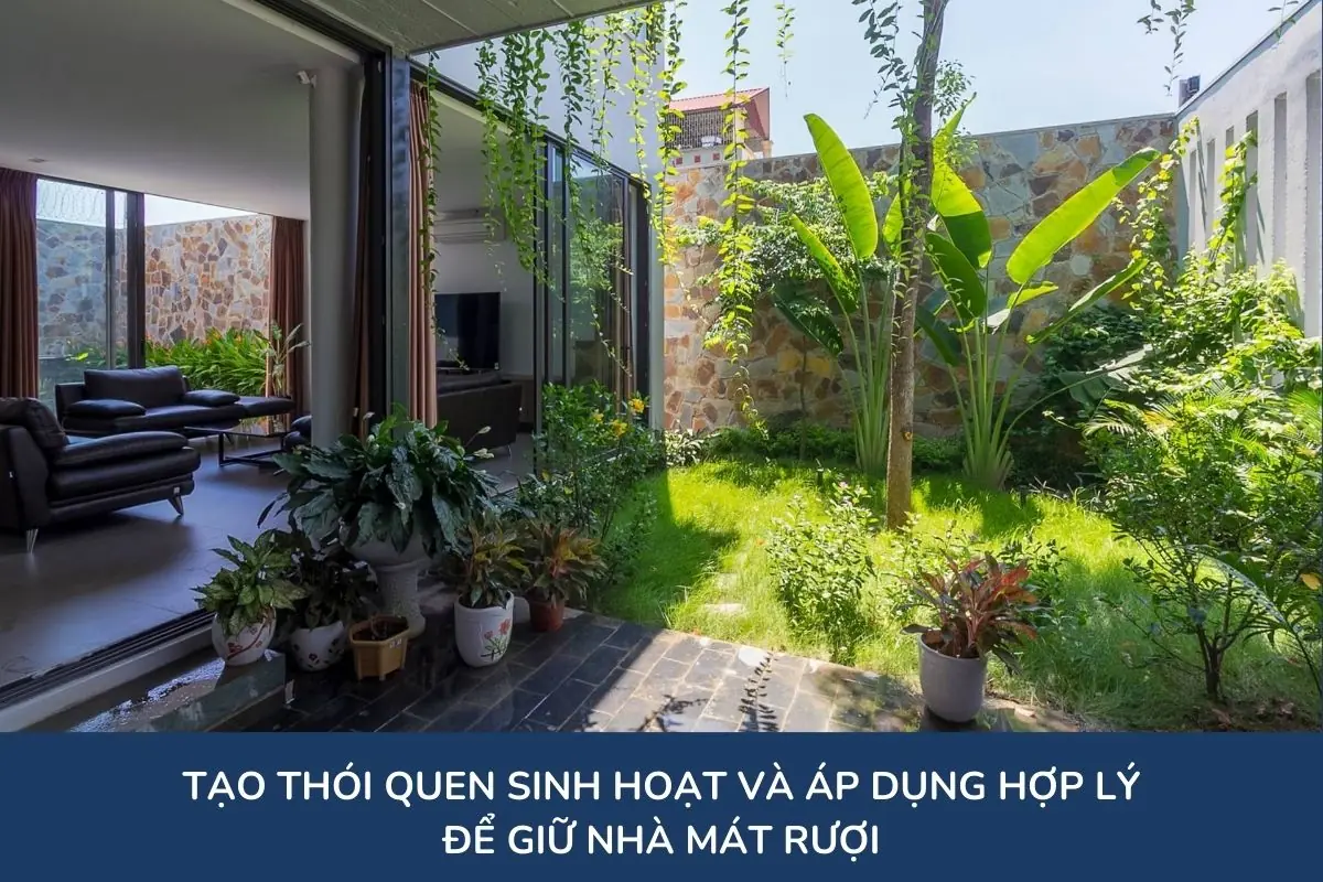 Tạo thói quen sinh hoạt và áp dụng