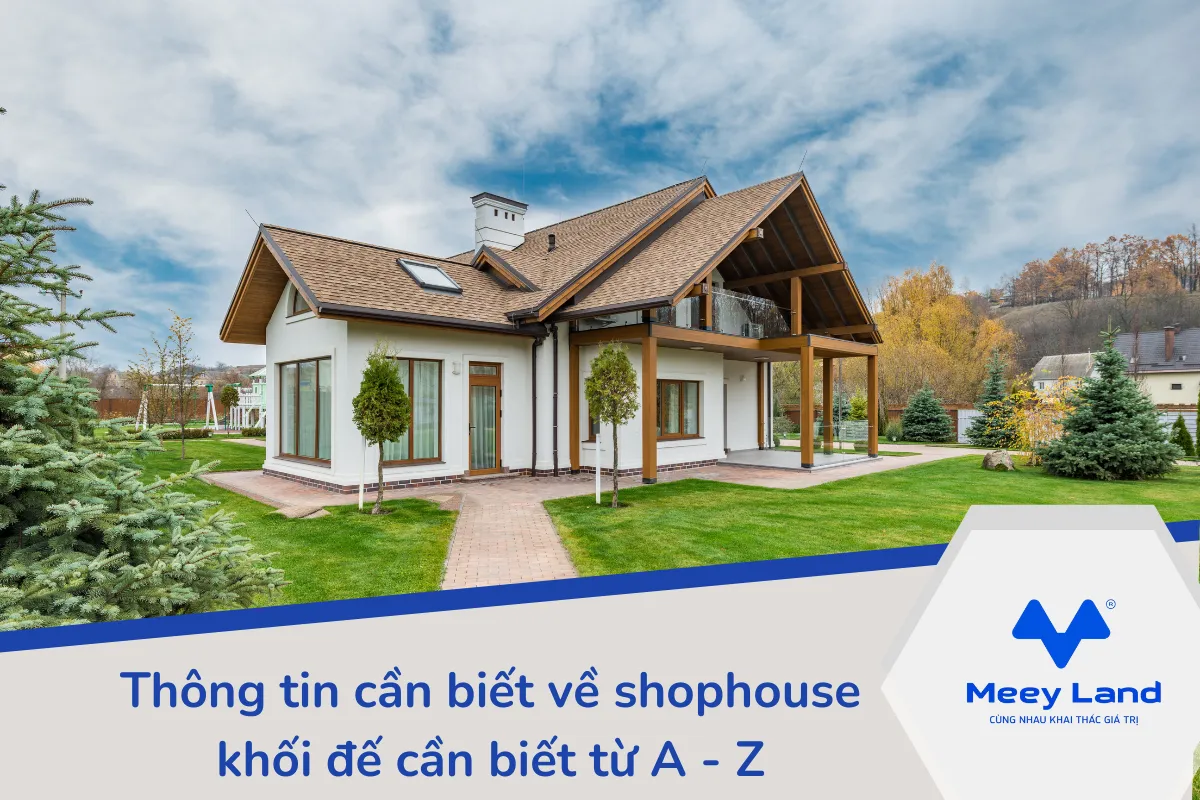 Thông tin cần biết về shophouse khối đế cần biết từ A - Z