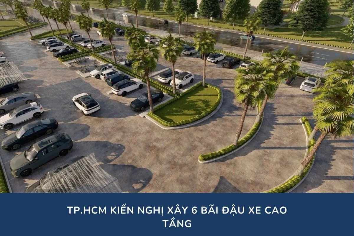 Tp.HCM kiến nghị xây 6 bãi đậu xe cao tầng