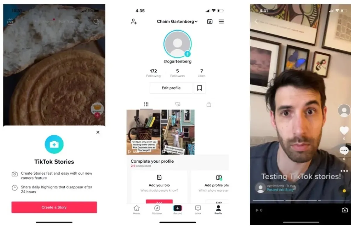 Cách tạo và sử dụng TikTok Stories