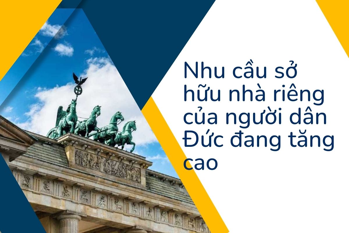 Nhu cầu sở hữu nhà riêng của người dân Đức đang tăng cao