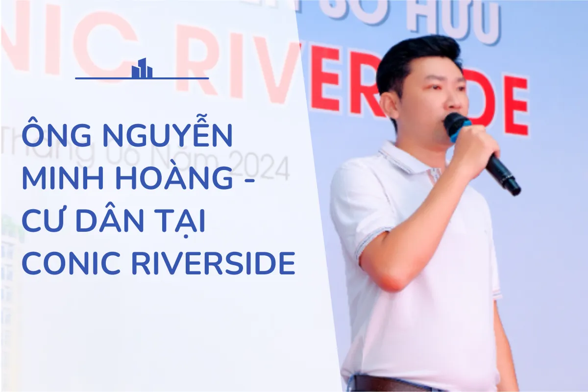 Phát biểu của cư dân tại Conic Riverside