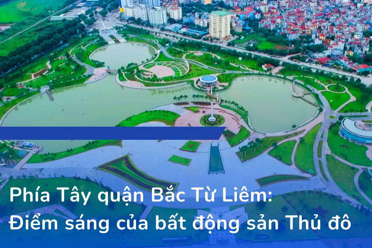 Phía Tây quận Bắc Từ Liêm