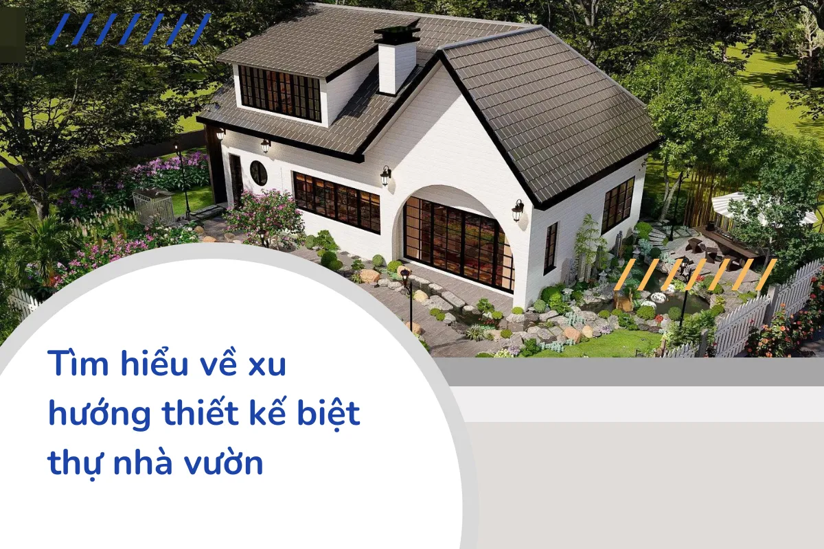 thiết kế biệt thự nhà vườn