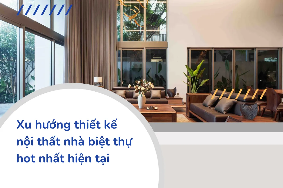 thiết kế nội thất nhà biệt thự