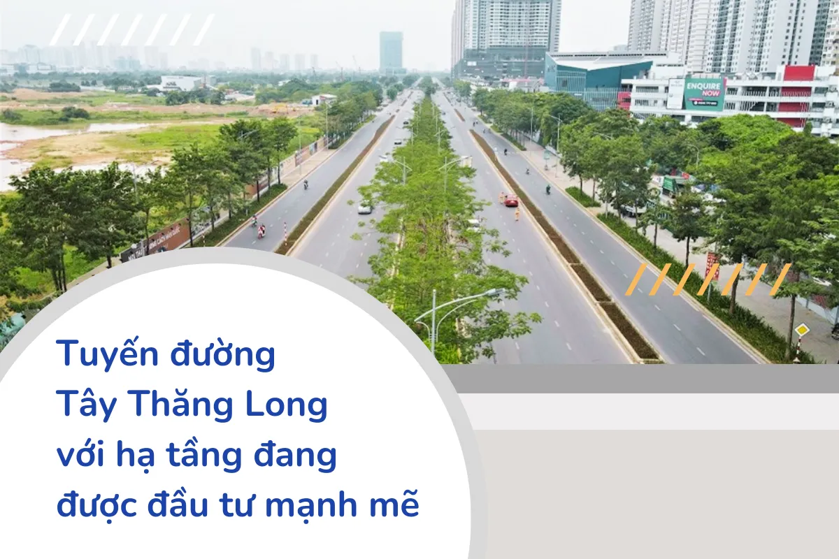 Phía Tây quận Bắc Từ Liêm